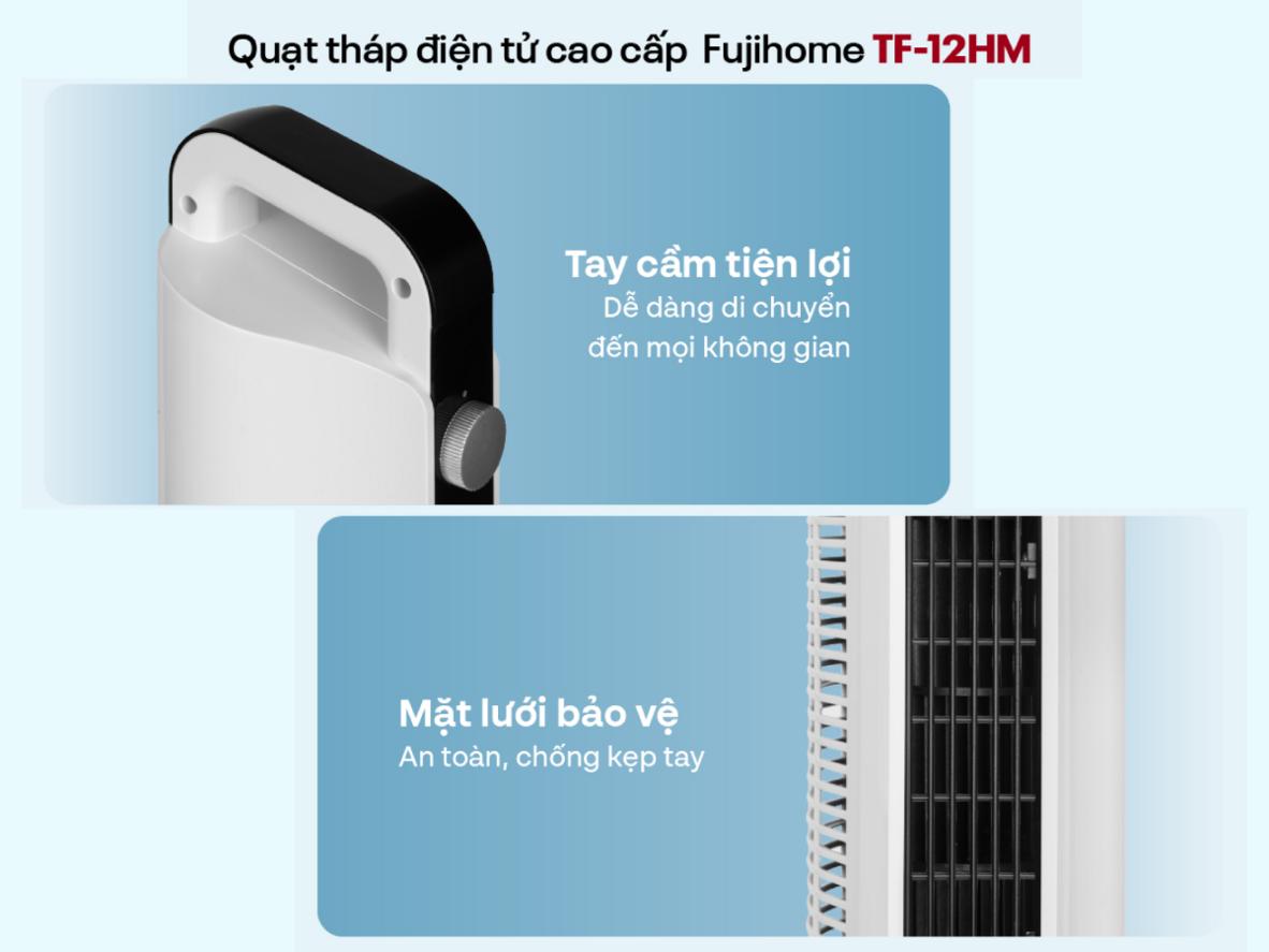 Công suất 48W cho khả năng làm mát ổn định.