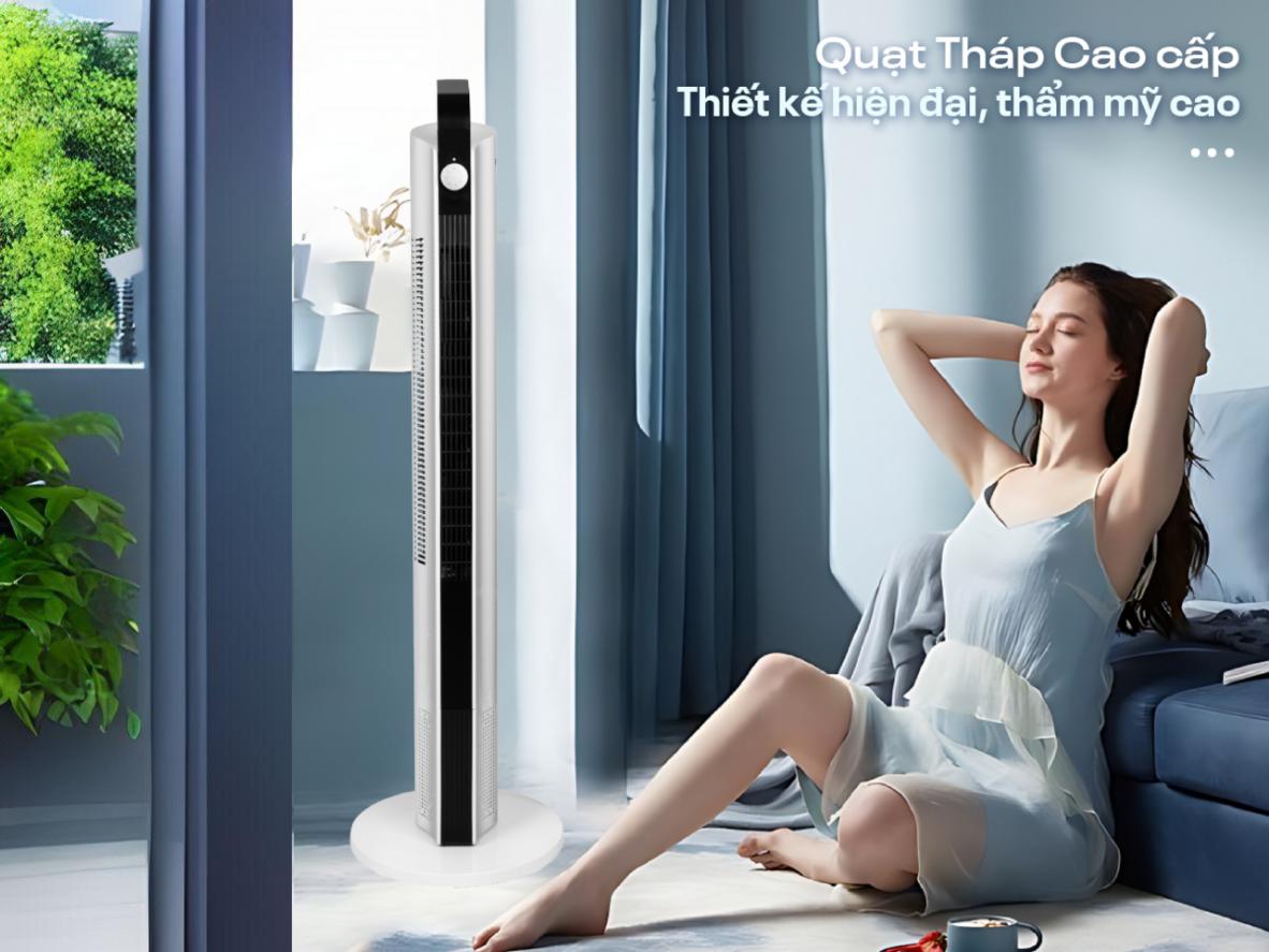 Lưu lượng gió 1500 m³/h hỗ trợ làm mát đều.