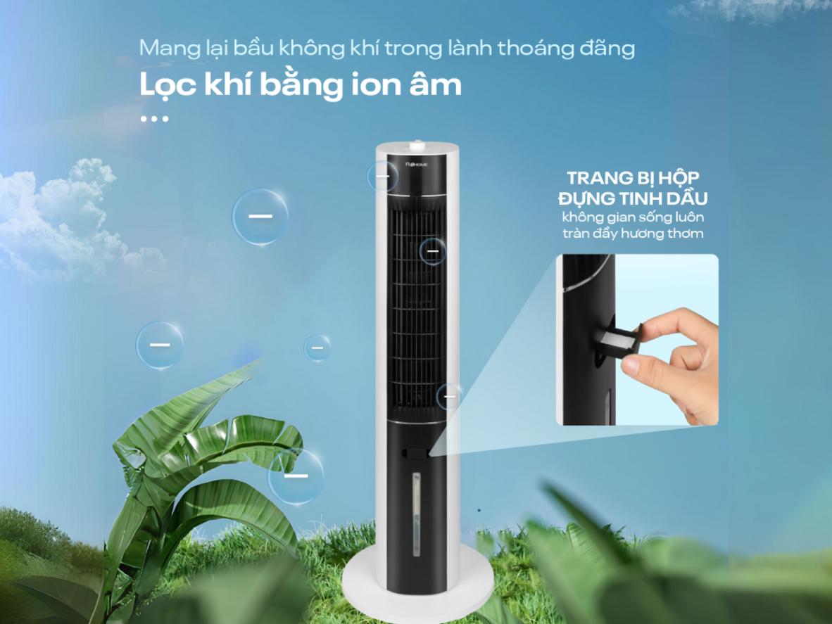 3 chế độ gió giúp dễ chọn mức làm mát theo từng nhu cầu.