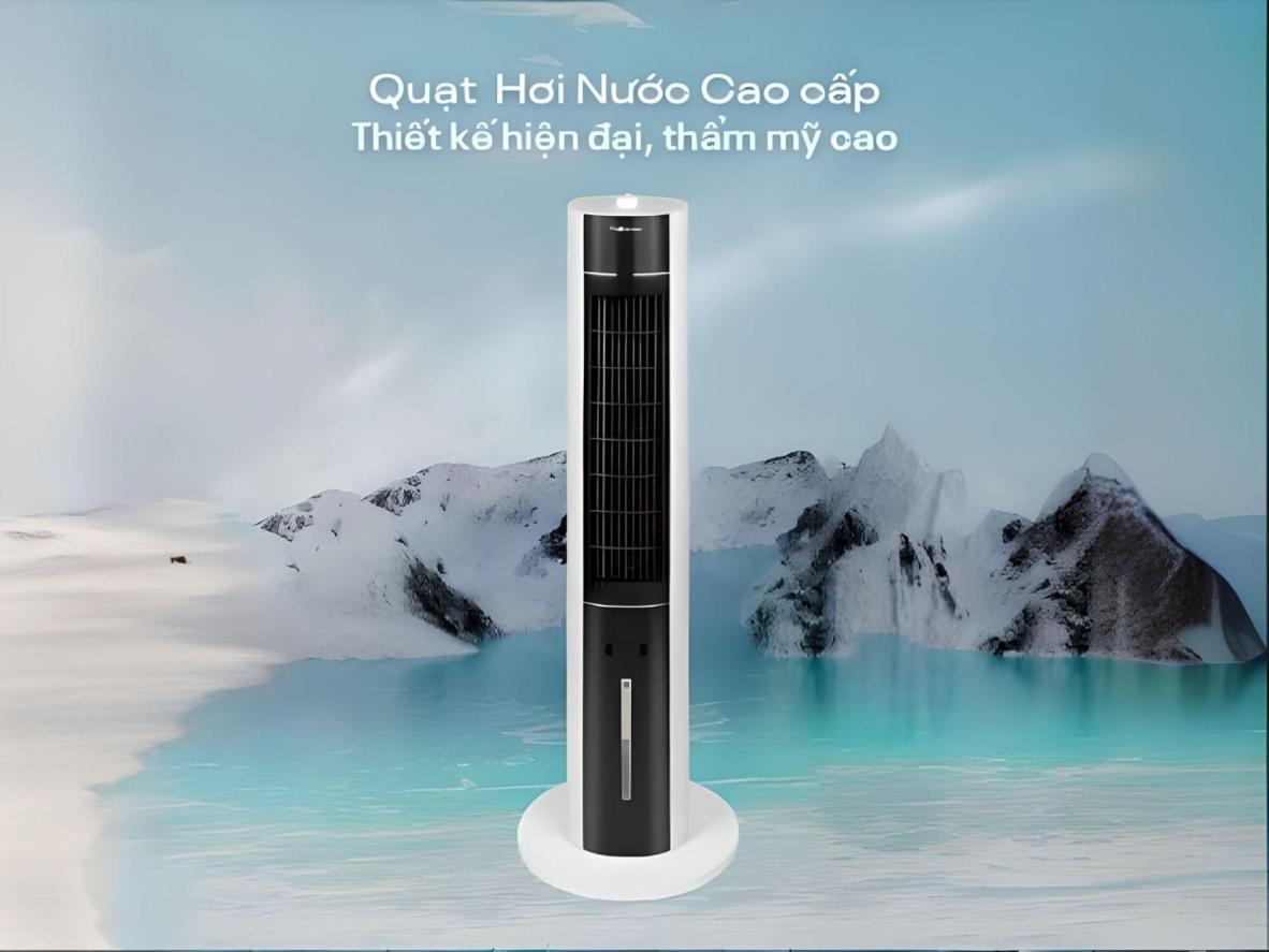 Phù hợp cho phòng ngủ, phòng làm việc và căn hộ cần thiết bị làm mát gọn, êm.