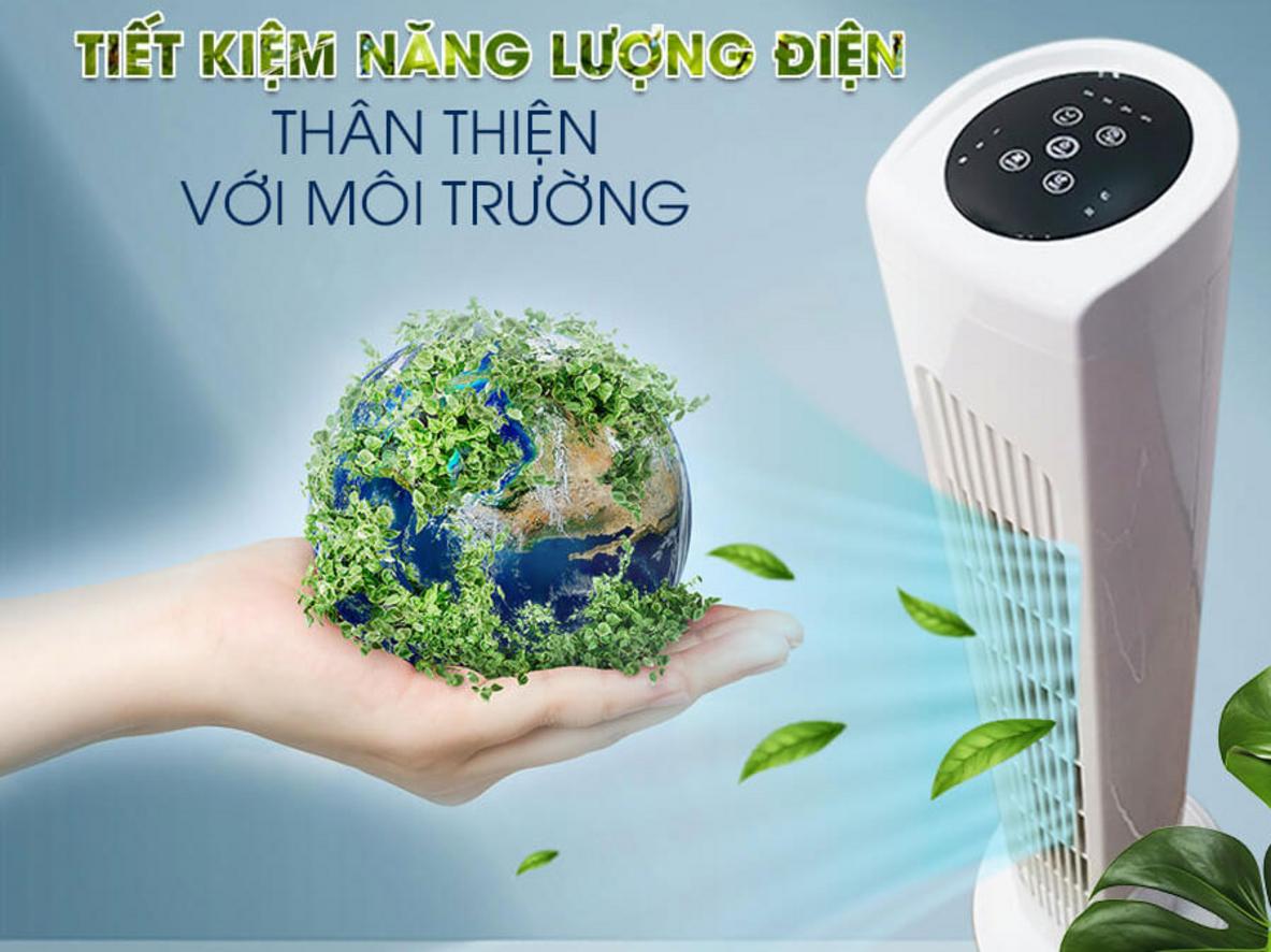 Remote và hẹn giờ giúp thao tác dễ, ngủ đêm yên hơn.
