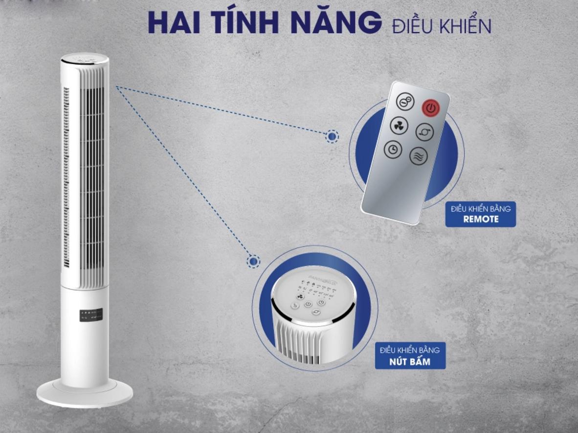 Ion âm và lọc bụi thô giúp tăng cảm nhận không khí dễ chịu hơn.