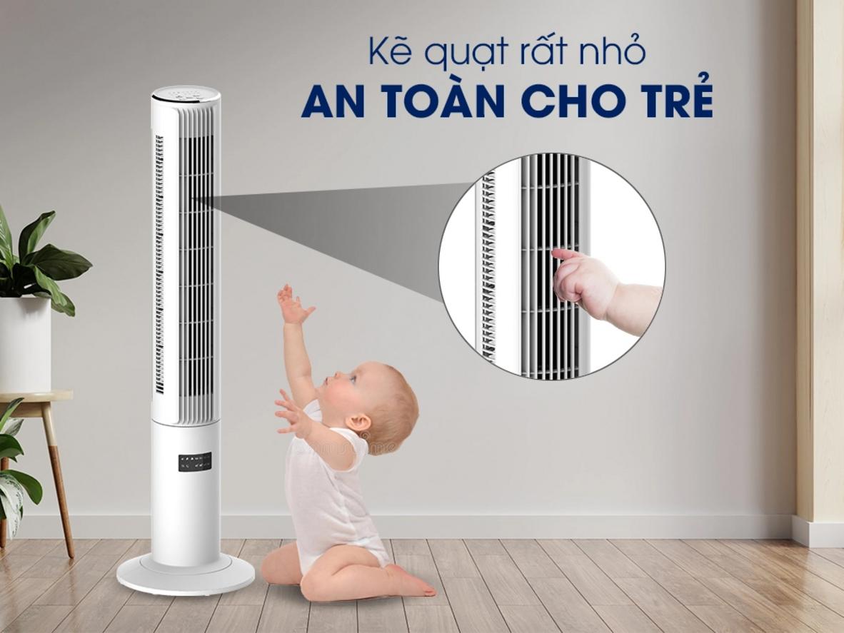 Remote, LED và các chế độ gió giúp Quạt tháp Panworld PW-22G dễ dùng hơn mỗi ngày.