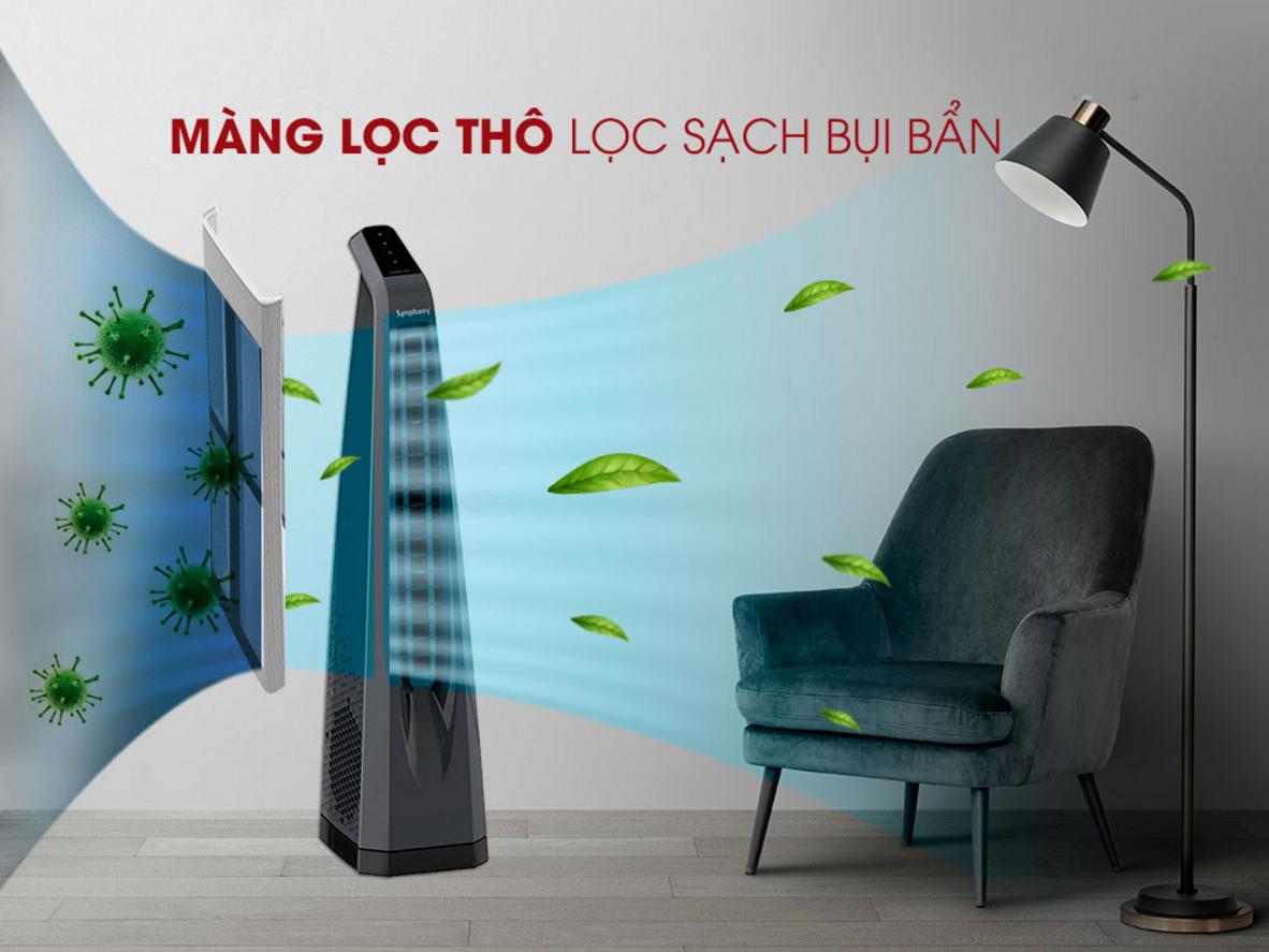 Công suất 75W cho khả năng làm mát mạnh và ổn định hơn.
