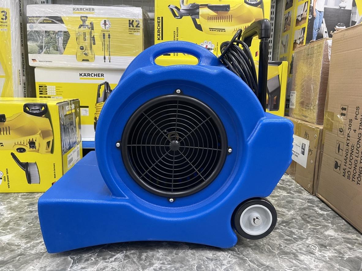 Smart Eco SE 535: quạt thổi khô sàn thảm công nghiệp 3 tốc độ, luồng gió mạnh, dễ di chuyển.