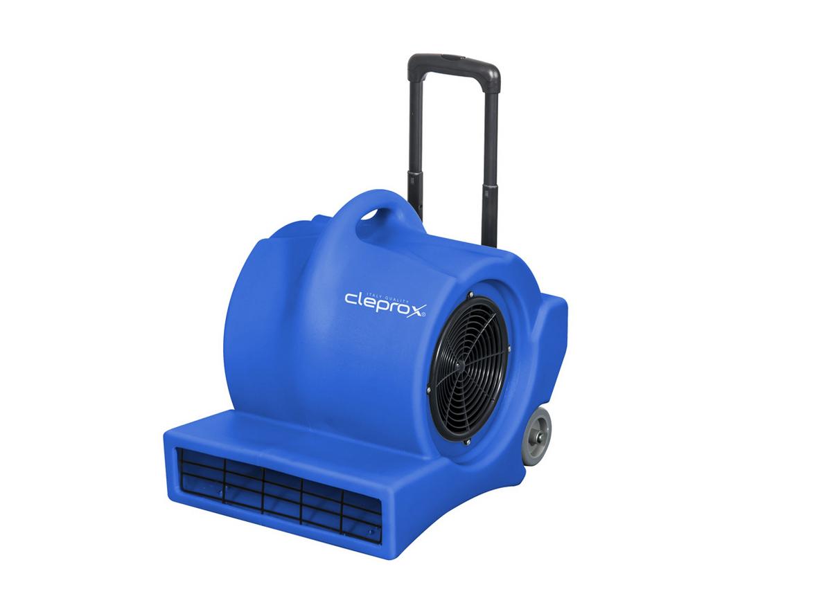 Quạt thổi thảm CleproX CX-1000 (DC-100) phù hợp cho không gian cần làm khô sàn nhanh.