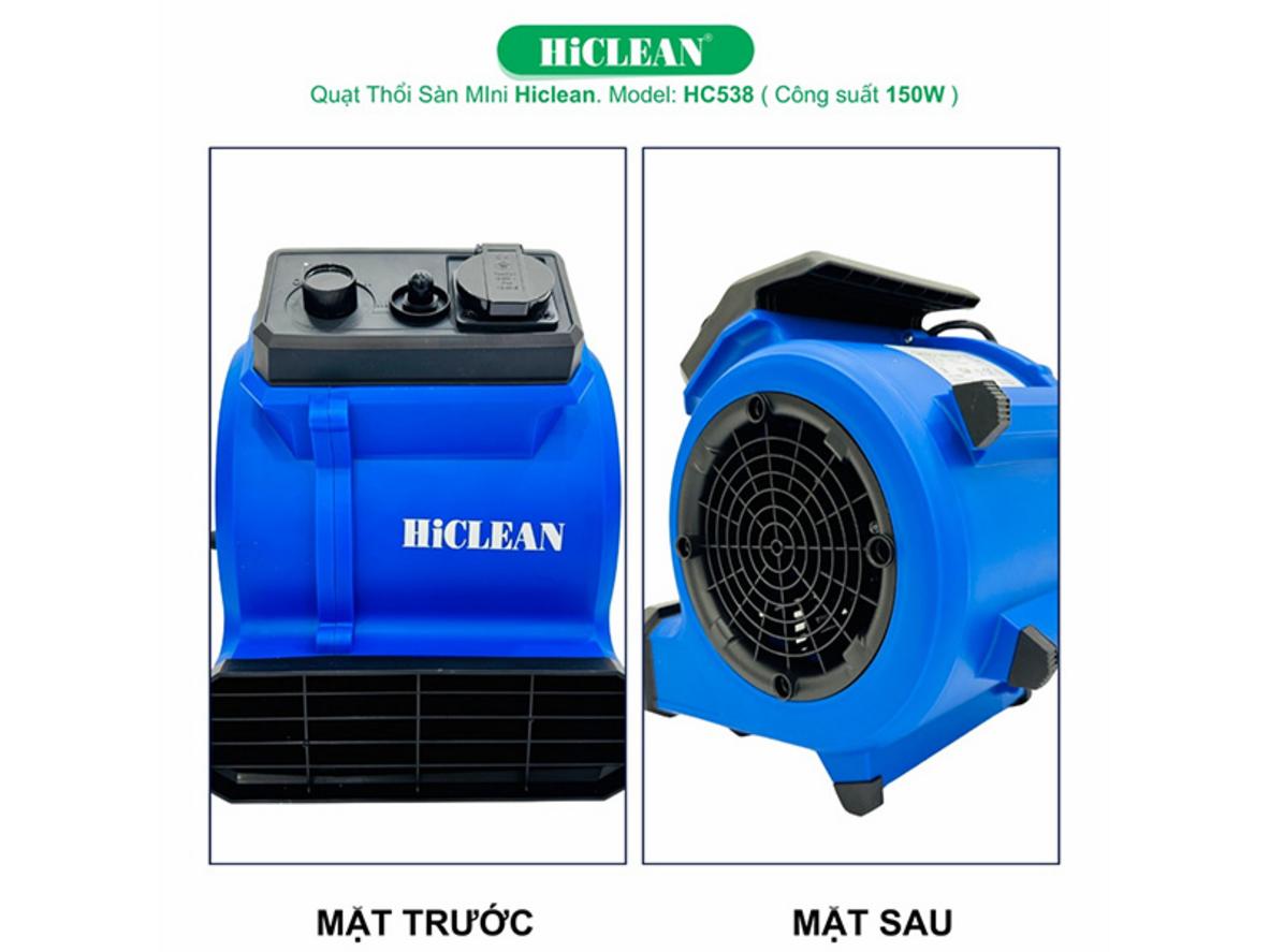 Thiết kế 4.1 kg và dây 3.5 mét giúp HC538 linh hoạt khi sử dụng.