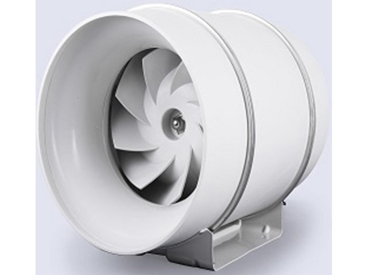Quạt thông gió âm trần cấp khí tươi KyungJin NF-315 lắp gọn trần, phù hợp hệ thống nối ống cấp khí tươi.