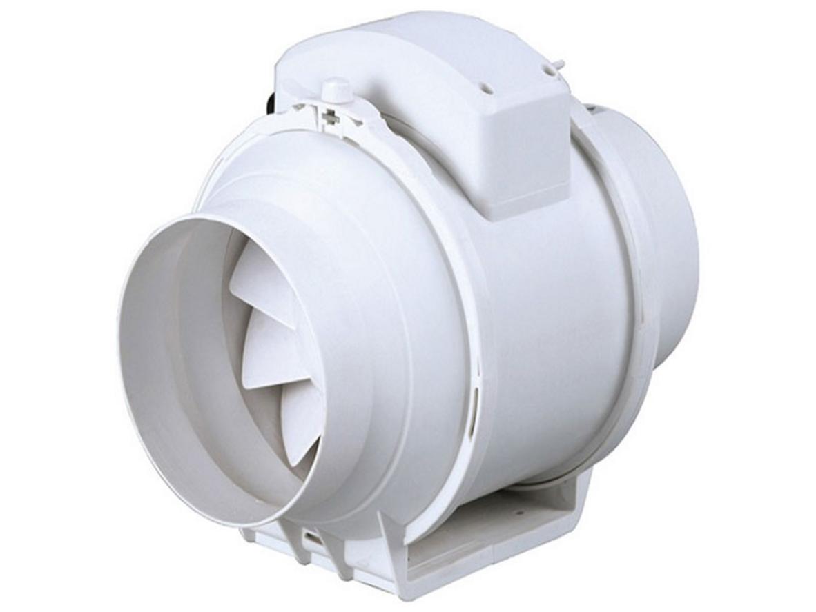 Quạt thông gió âm trần Nanyoo DPT-100P gọn đẹp cho phòng kín.
