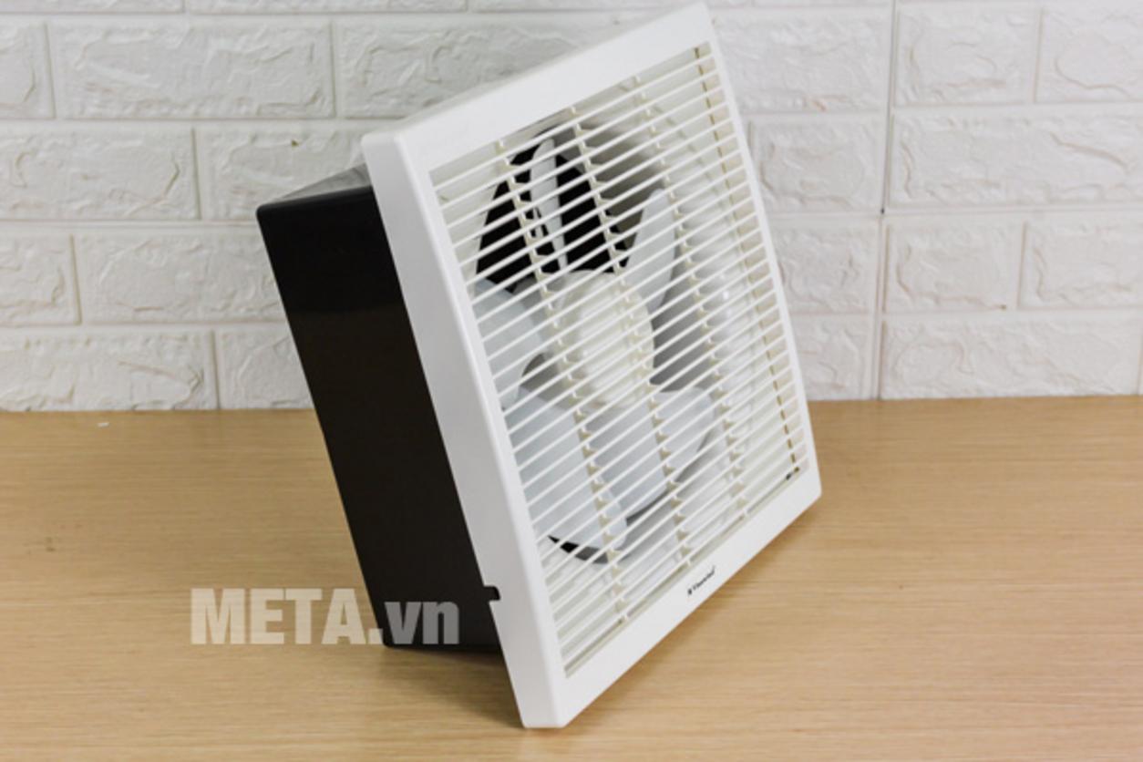 Quạt thông gió âm trần Vinawind QTG250-PN thiết kế gọn trần, phù hợp không gian kín cần hút mùi và làm thoáng.