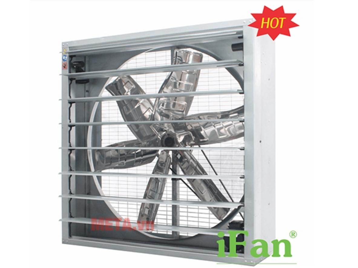 IFan 36C tạo lưu lượng gió lớn 27.000 m³/h, phù hợp vận hành liên tục trong môi trường công nghiệp.