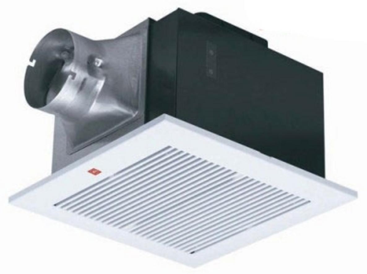 Quạt thông gió gắn trần KDK 24CDF thiết kế âm trần gọn đẹp, phù hợp không gian 9–11 m².