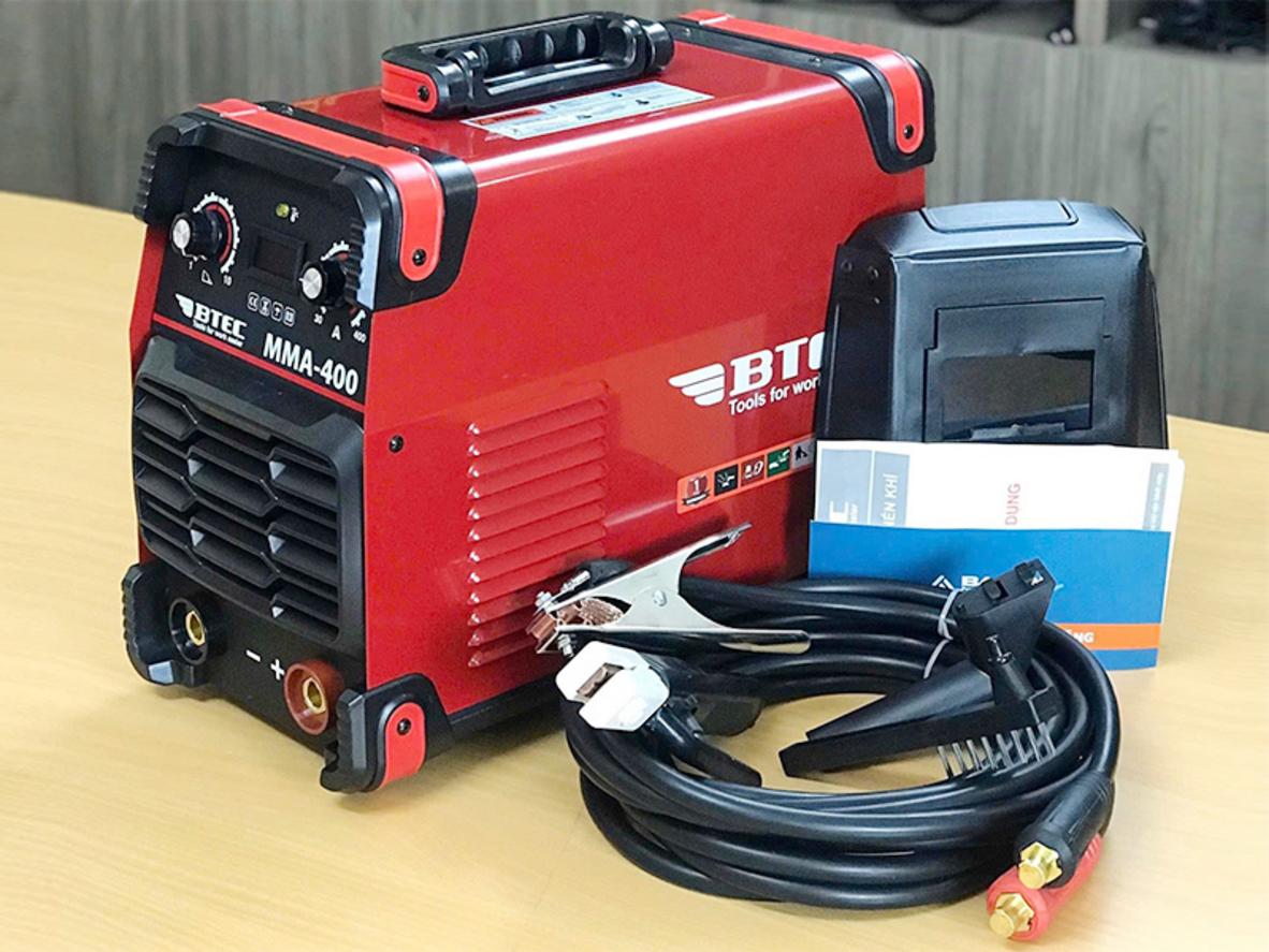 Hỗ trợ que hàn Ø 3.2mm – 5.0mm, phù hợp công việc nặng.