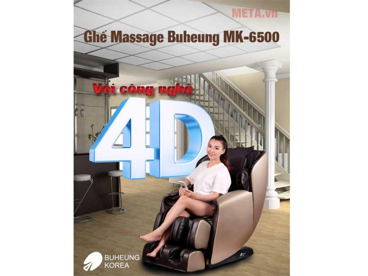 Ray SL 125cm và nhiệt hồng ngoại hỗ trợ massage ôm sát cơ thể.