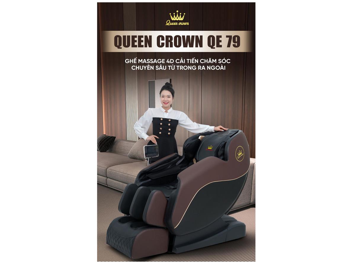 Ray SL 140cm trên Ghế massage Queen Crown QE79
