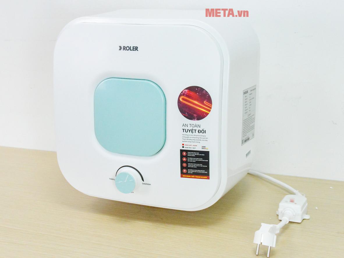 Công suất 2.500W giúp rút ngắn thời gian chờ nước nóng.