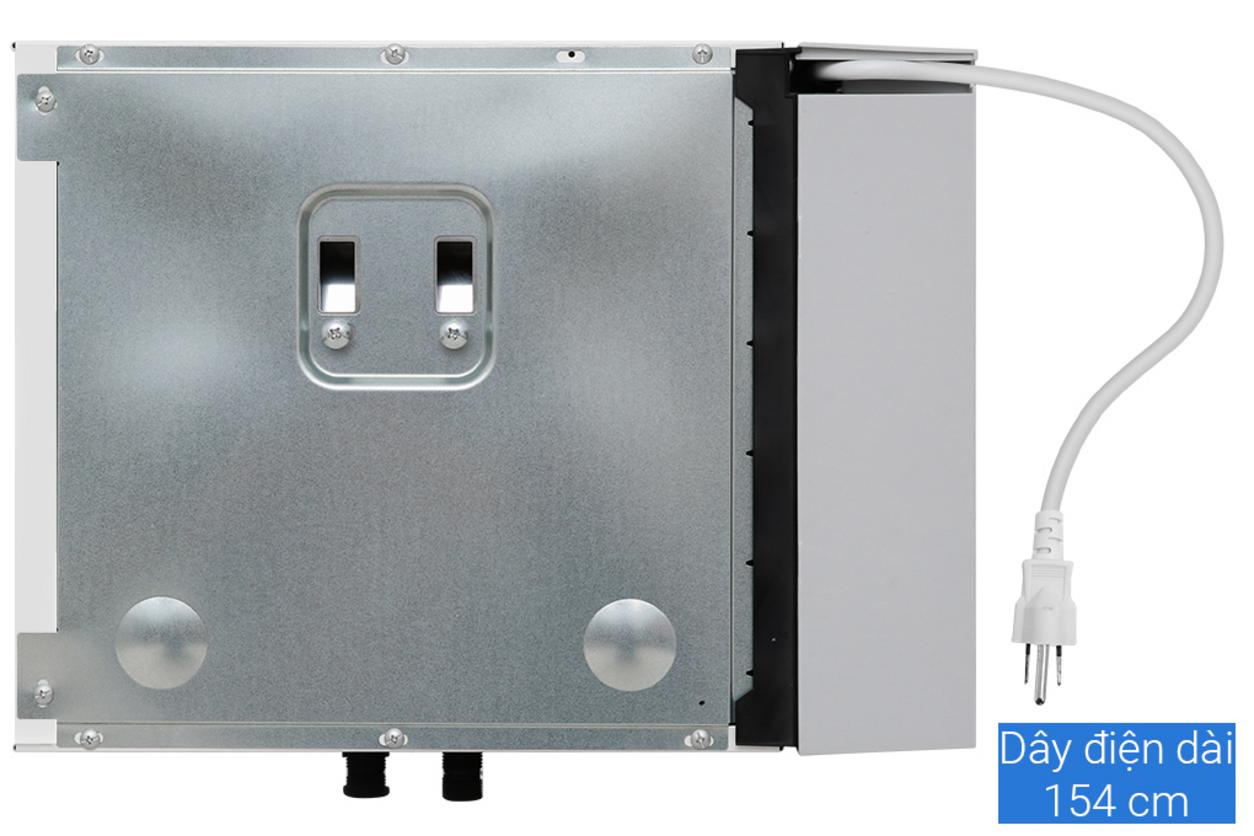 Ruột bình thép không gỉ và thanh đốt bằng đồng hỗ trợ độ bền.