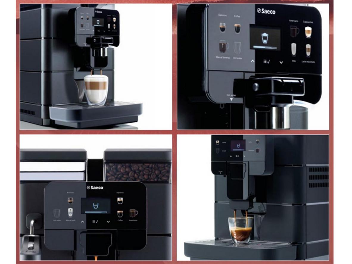 Các bộ phận chính của máy pha cà phê tự động Saeco Royal Plus và lợi ích vận hành