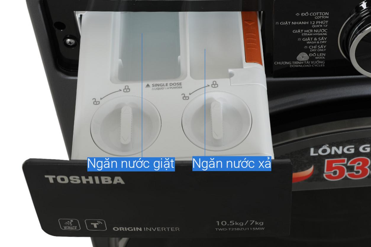 Sấy ngưng tụ giúp bố trí máy linh hoạt, phù hợp nhiều kiểu không gian sống.