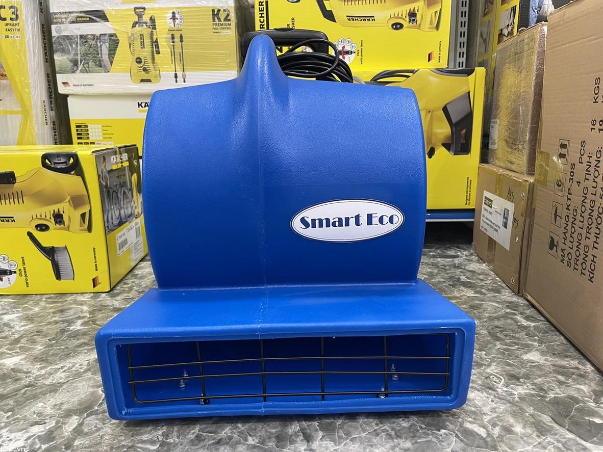 1000W và 4.000 m3/giờ giúp SE 535 làm khô nhanh sau vệ sinh.