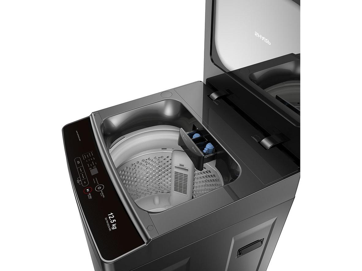 Fuzzy Logic hỗ trợ tối ưu nước và thời gian giặt theo tải đồ.