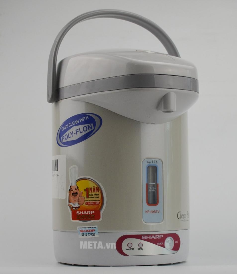 Bình thủy điện Sharp KP-20BTV 1,7 lít nhỏ gọn cho gia đình và văn phòng.
