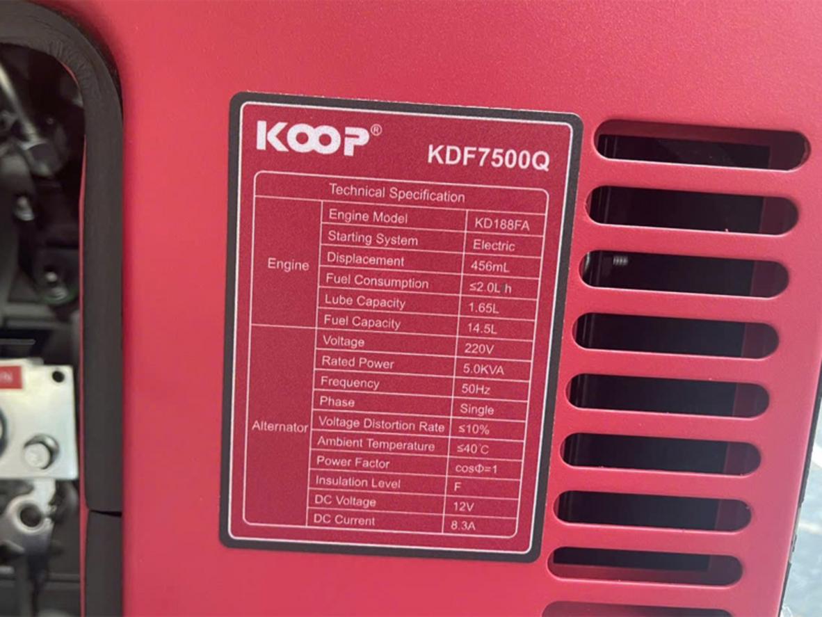 Chọn 5kW khi tải vừa đủ, chỉ nâng lên 7kW-8kW khi nhu cầu thực sự cao.