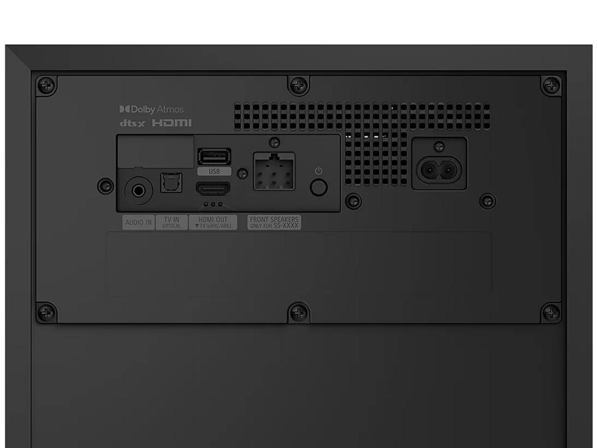 Cấu hình 5.1 thật của Sony HT-S60 giúp âm thanh vòm sống động hơn.