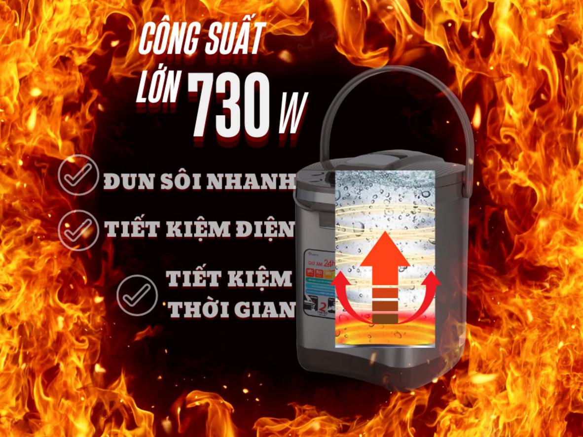 Tái sôi khử Clo giúp nước dùng hằng ngày an tâm hơn.