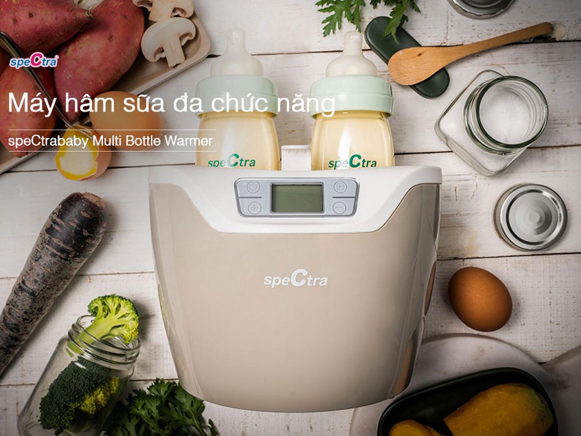 Bộ nhớ thông minh và hẹn giờ dài giúp chuẩn bị cữ bú chủ động hơn.