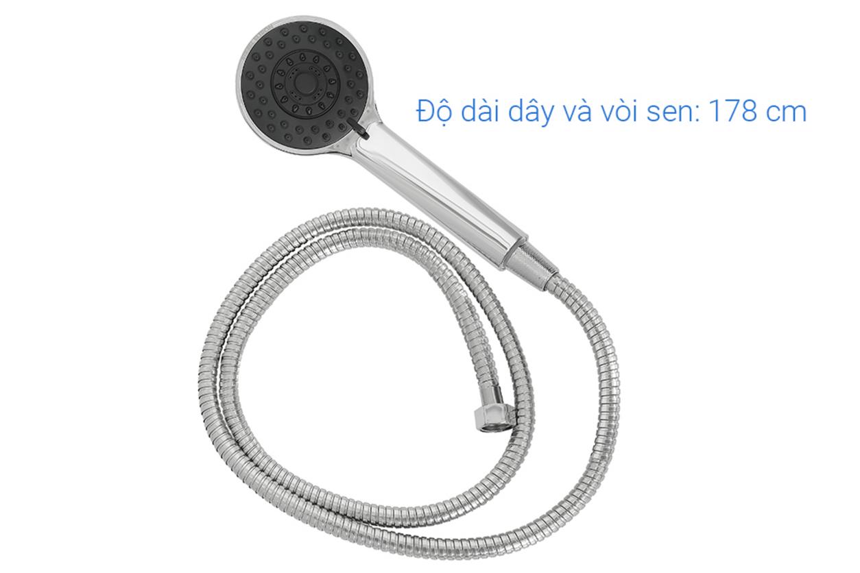 Công suất 4.500W giúp máy làm nóng nhanh, đáp ứng nhu cầu tắm tức thì.