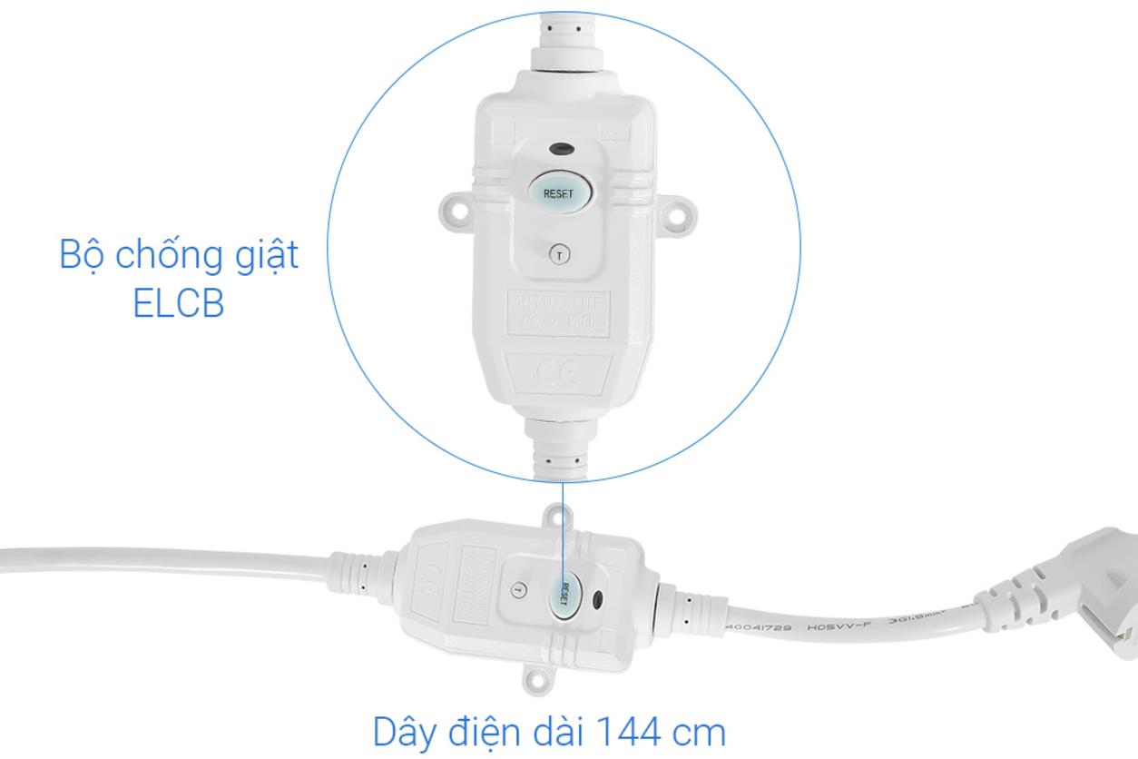 Lớp cách nhiệt PU giúp giữ nhiệt lâu, hỗ trợ tiết kiệm điện.