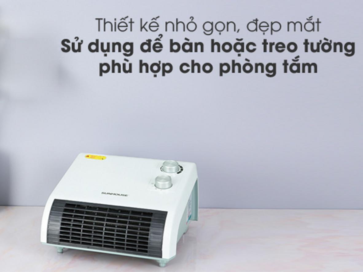 Công nghệ sưởi gốm Ceramic giúp làm ấm nhanh và ổn định.