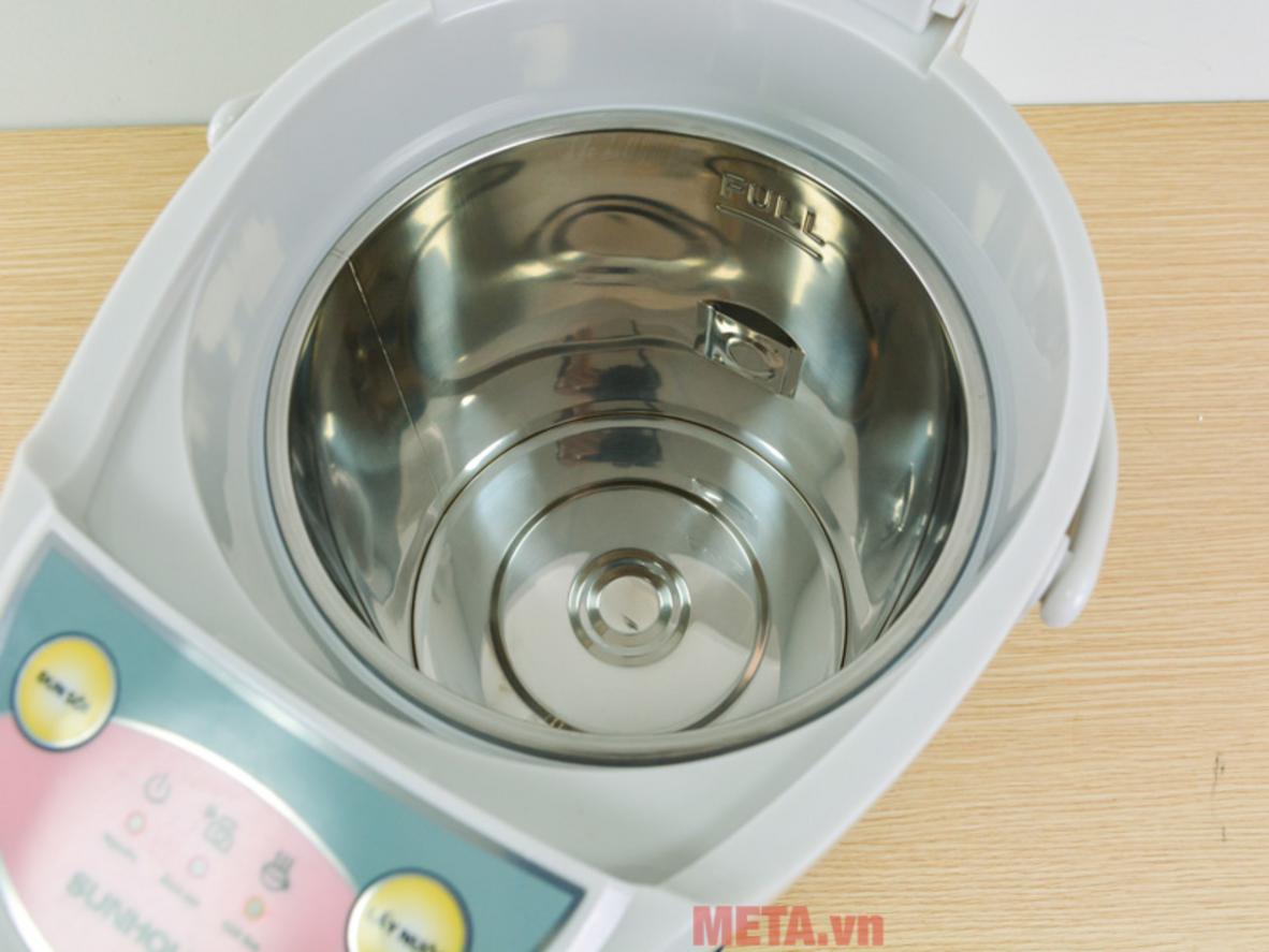 Mức giữ ấm khoảng 90°C giúp luôn có nước nóng sẵn để sử dụng.