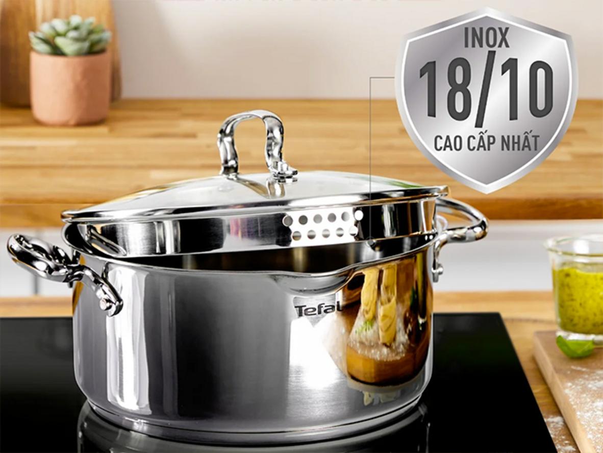 Các chi tiết kỹ thuật giúp bộ nồi Tefal Duetto Plus bền và dễ dùng hơn mỗi ngày.