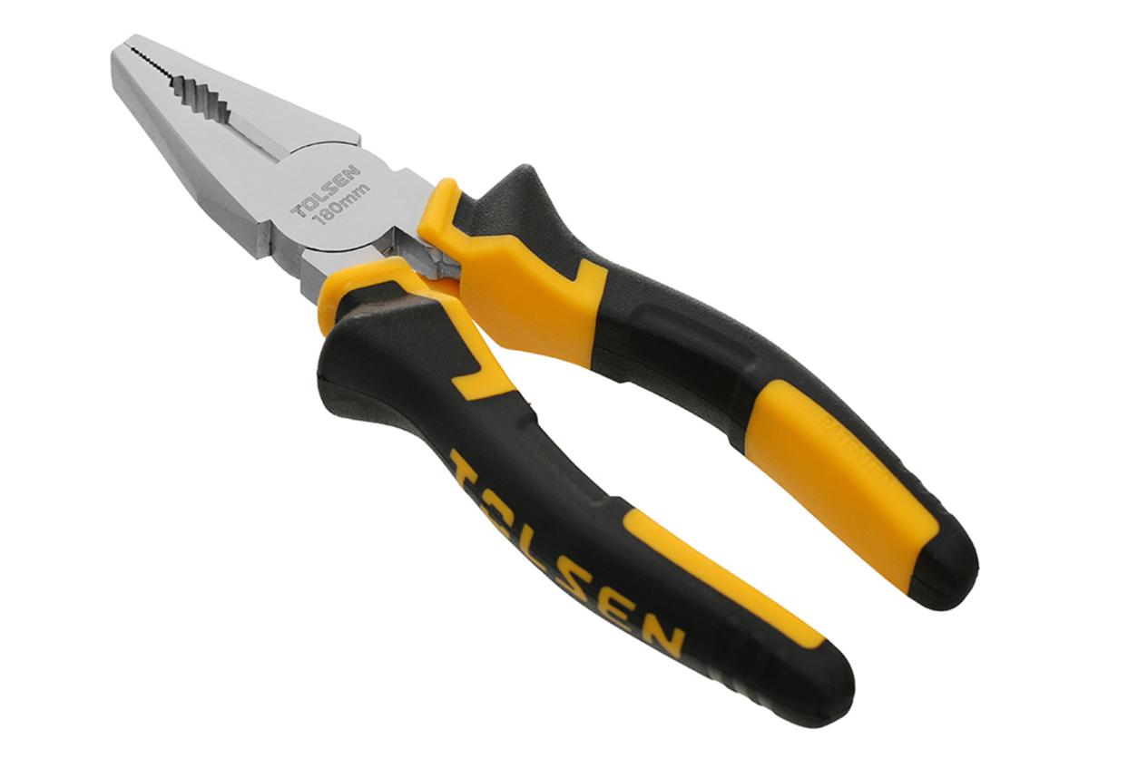 Thép CrV mạ niken giúp bộ kìm bền và chống gỉ tốt hơn.
