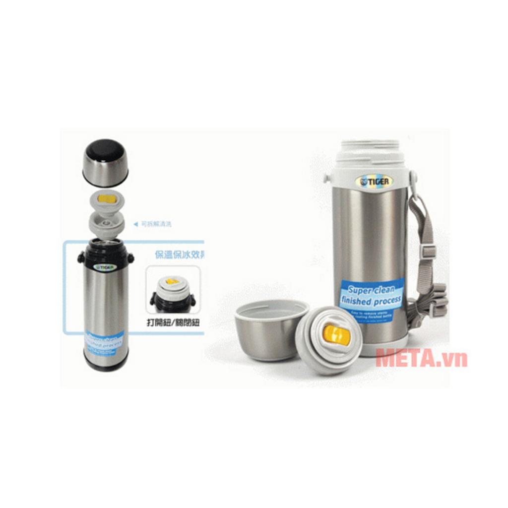 Thiết kế 800ml tiện mang theo của Tiger MBI-A080.