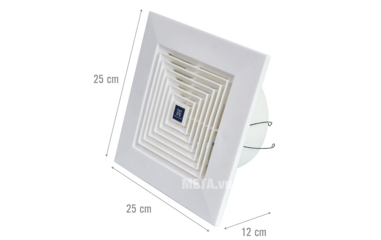 Công suất 24W giúp tiết kiệm điện khi sử dụng hằng ngày.