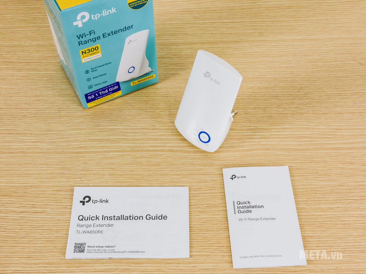 Cổng Ethernet 10/100Mbps hỗ trợ TV, máy in hoặc camera IP khi cần mạng ổn định hơn.