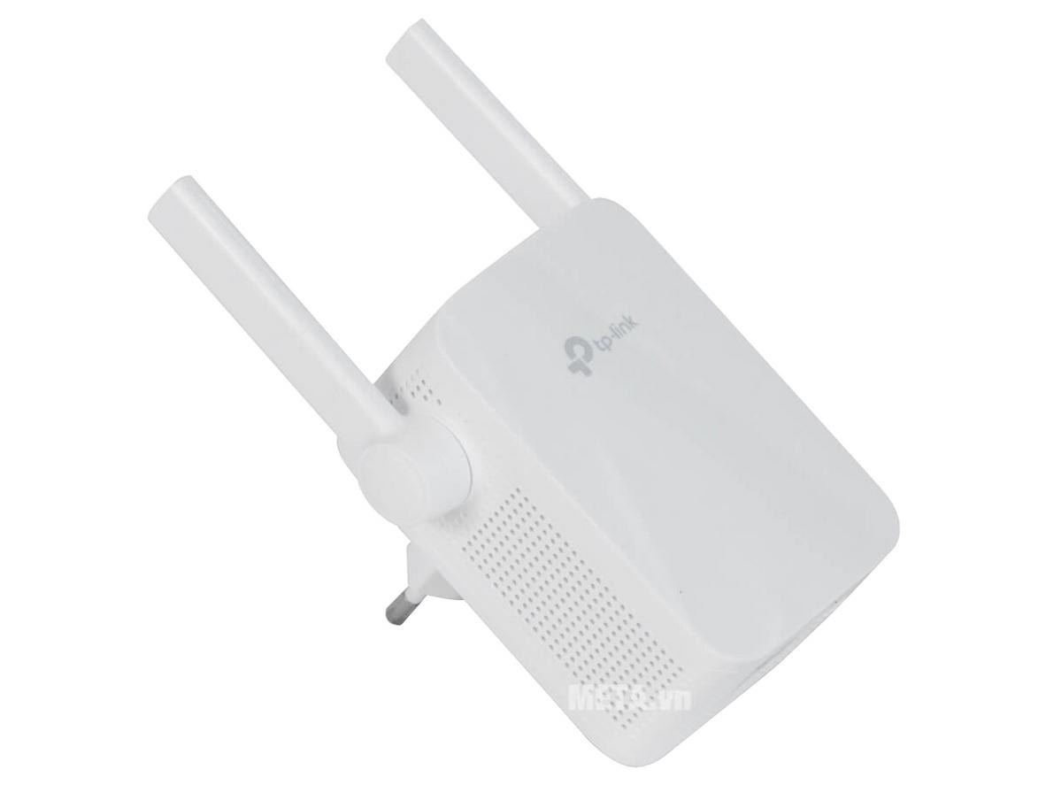 Băng tần 2.4GHz và tốc độ 300Mbps giúp mở rộng vùng phủ sóng cho nhà nhiều phòng.