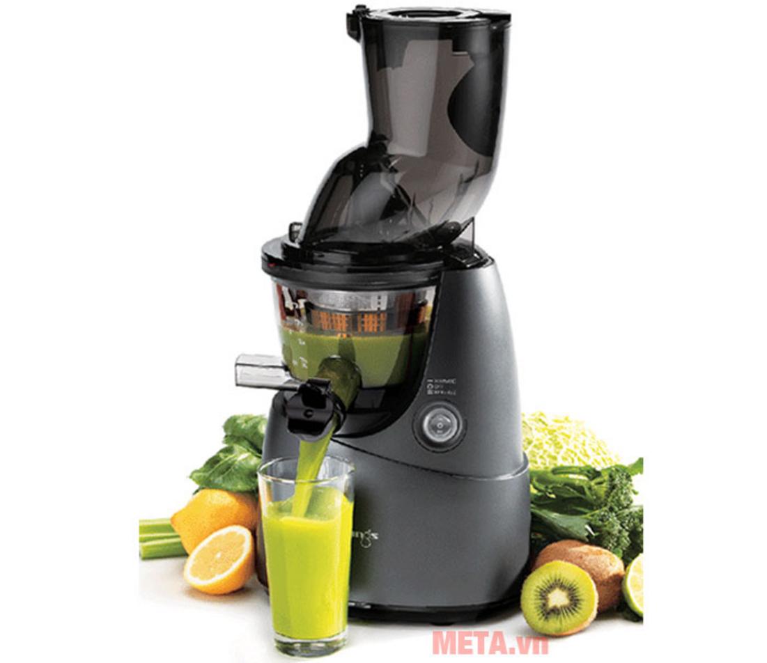 Tốc độ 50 vòng/phút giúp hạn chế oxy hóa và giữ dưỡng chất.