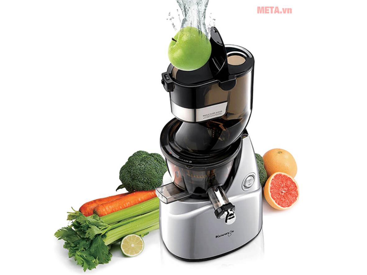 Tốc độ 50 vòng/phút hỗ trợ ép chậm và giảm oxy hóa.