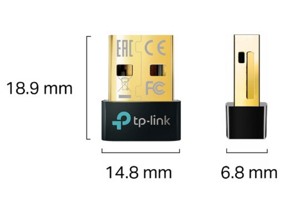 UB500 giúp bổ sung Bluetooth ổn định cho PC/laptop với thiết kế nano gọn nhẹ.
