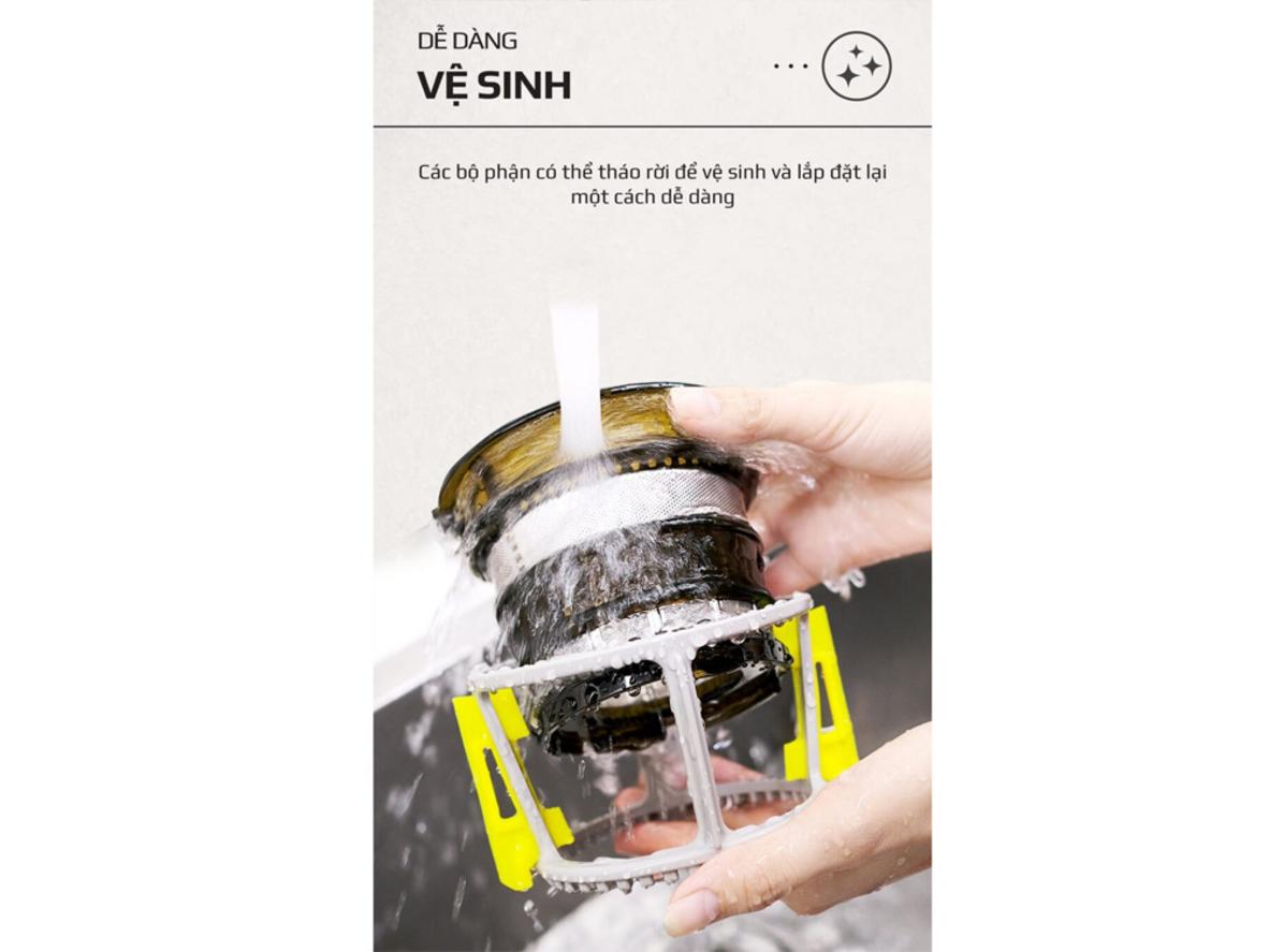 Nhựa Tritan an toàn và 3 bộ lọc đa năng