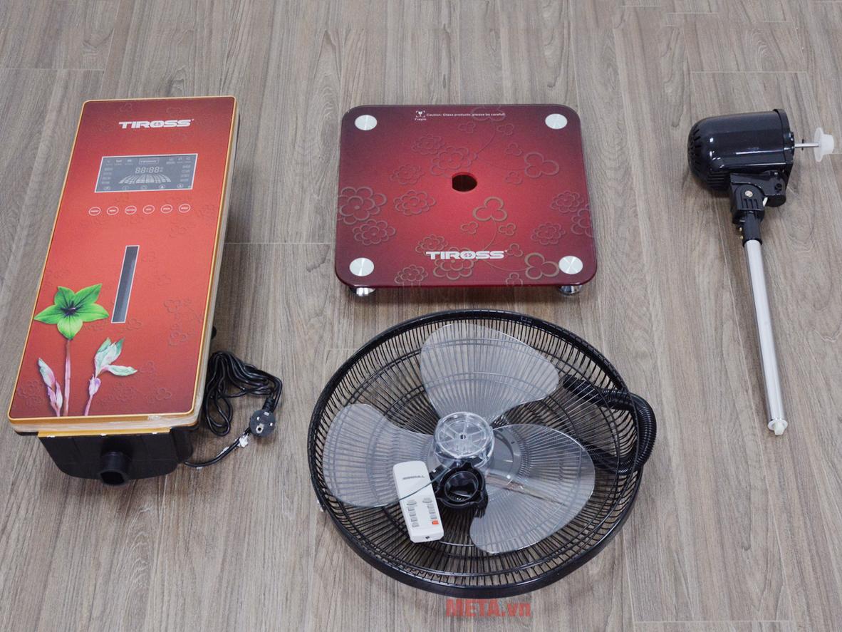 90W và 100 m³/giờ cho khả năng làm mát phù hợp không gian vừa và nhỏ.