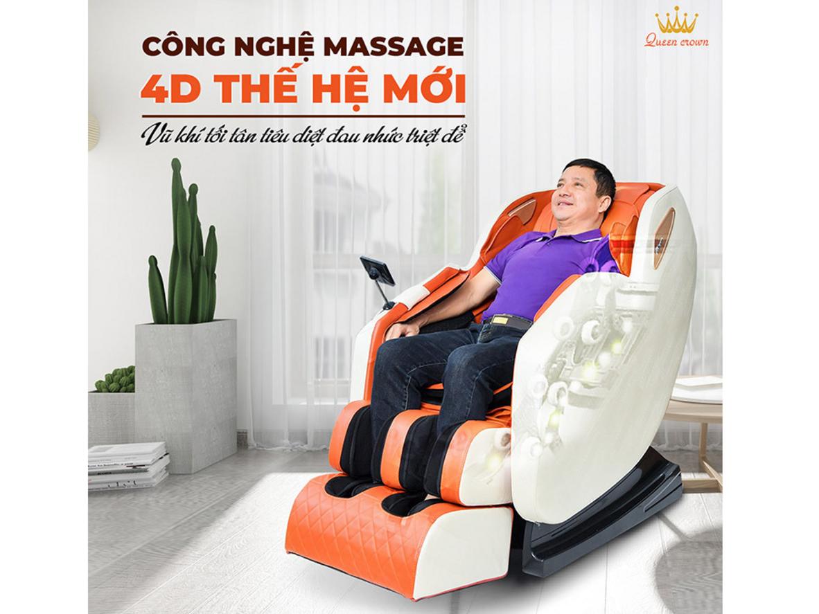 Túi khí toàn thân kép, nhiệt hồng ngoại và da PU cao cấp