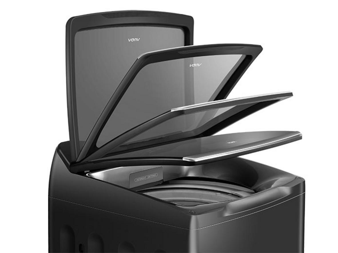 TurboX hỗ trợ hòa tan bột giặt nhanh, giảm cặn bám trên quần áo.