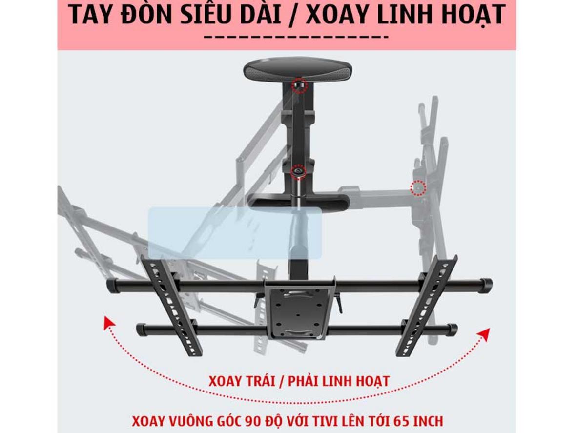 ErgoTek E89 phù hợp nhiều không gian cần đổi góc nhìn.