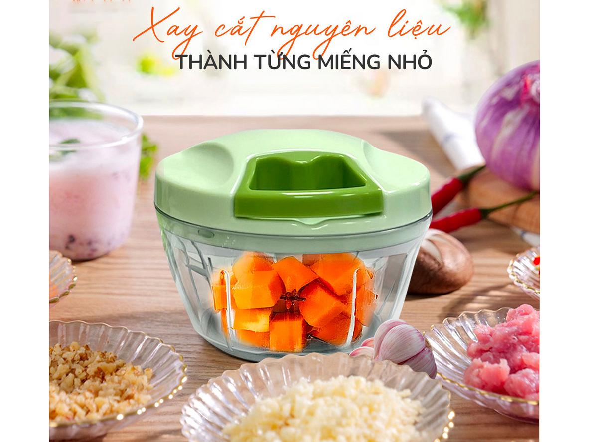 5 lưỡi dao thép không gỉ cho thao tác sơ chế nhanh và ổn định.