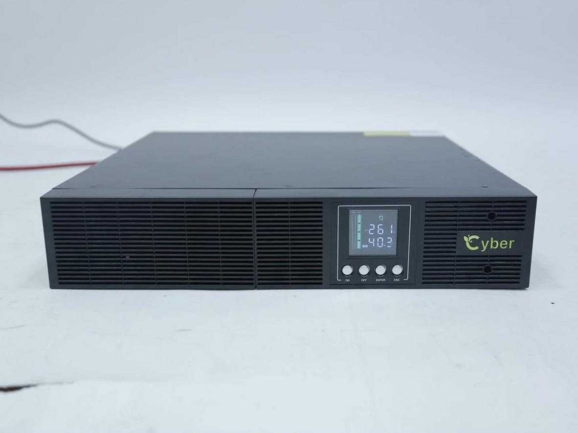 Cấu hình rack-mount của UPS Cyber PP6KRT 6.000VA Rack phù hợp phòng server và trung tâm dữ liệu quy mô vừa.